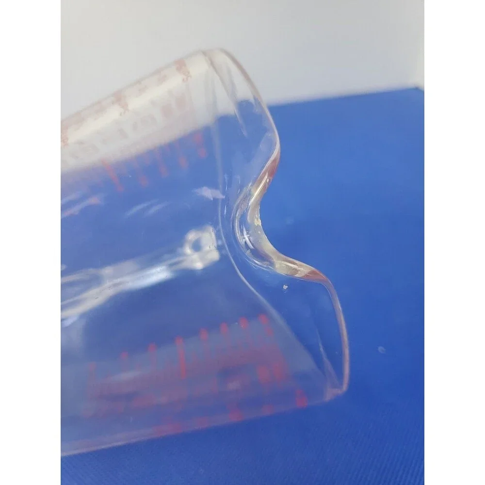 Vintage Pyrex 4 Cups D-Handle Liquid Measuring Cup # 532 1 Quart VGC USA